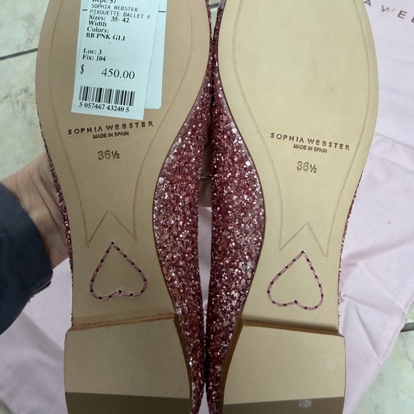 Sophia Webster| New In Box
Pirouette Bow Embellished Ballet Flats - Picture 7 of 10